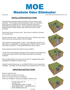 Manhole Odor Eliminator Installation Guide